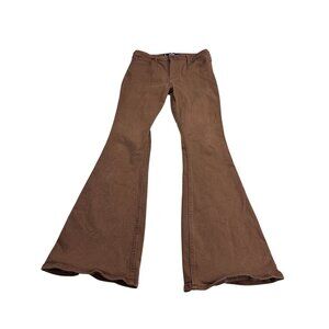 Hollister Womens High-Rise Vintage Flare Jeans W28 L32 Stretch Brown